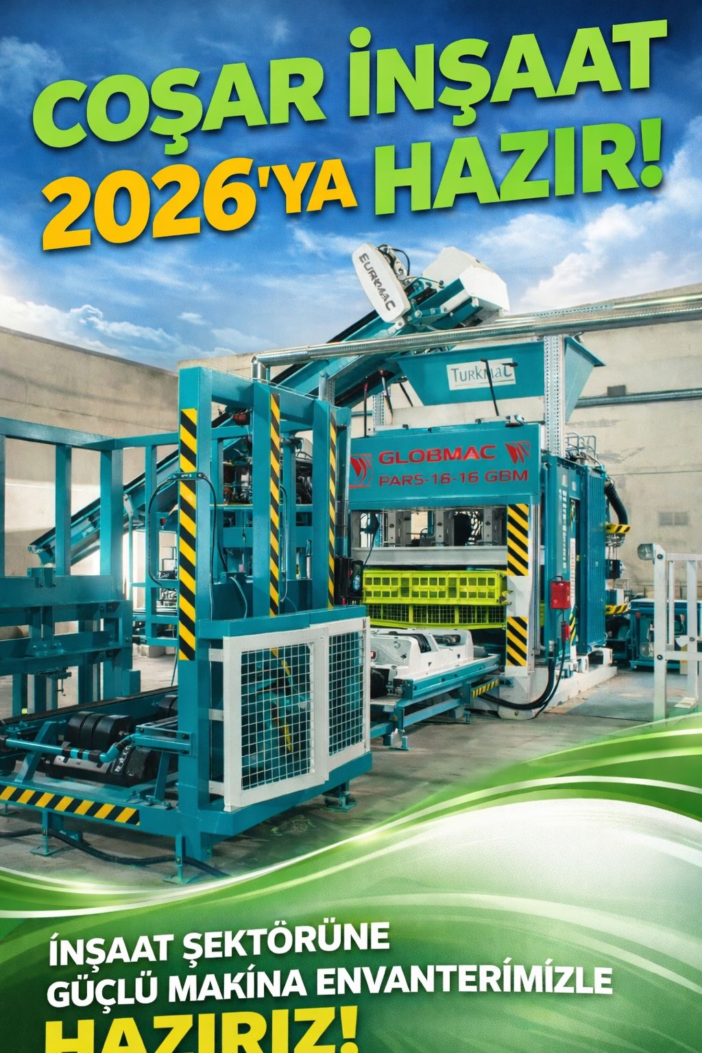 Coşar İnşaat 2026'ya hazır